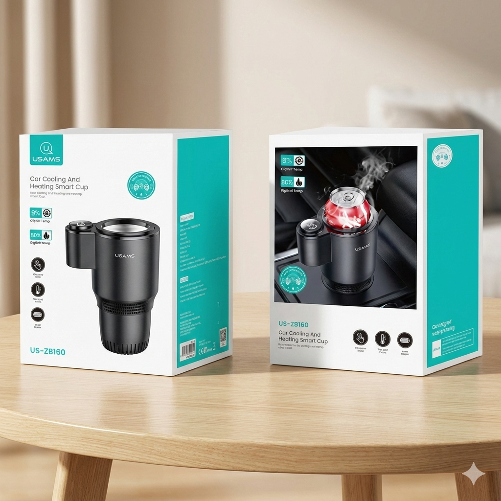 Digital Display Smart Car Heating Cooling Cup
