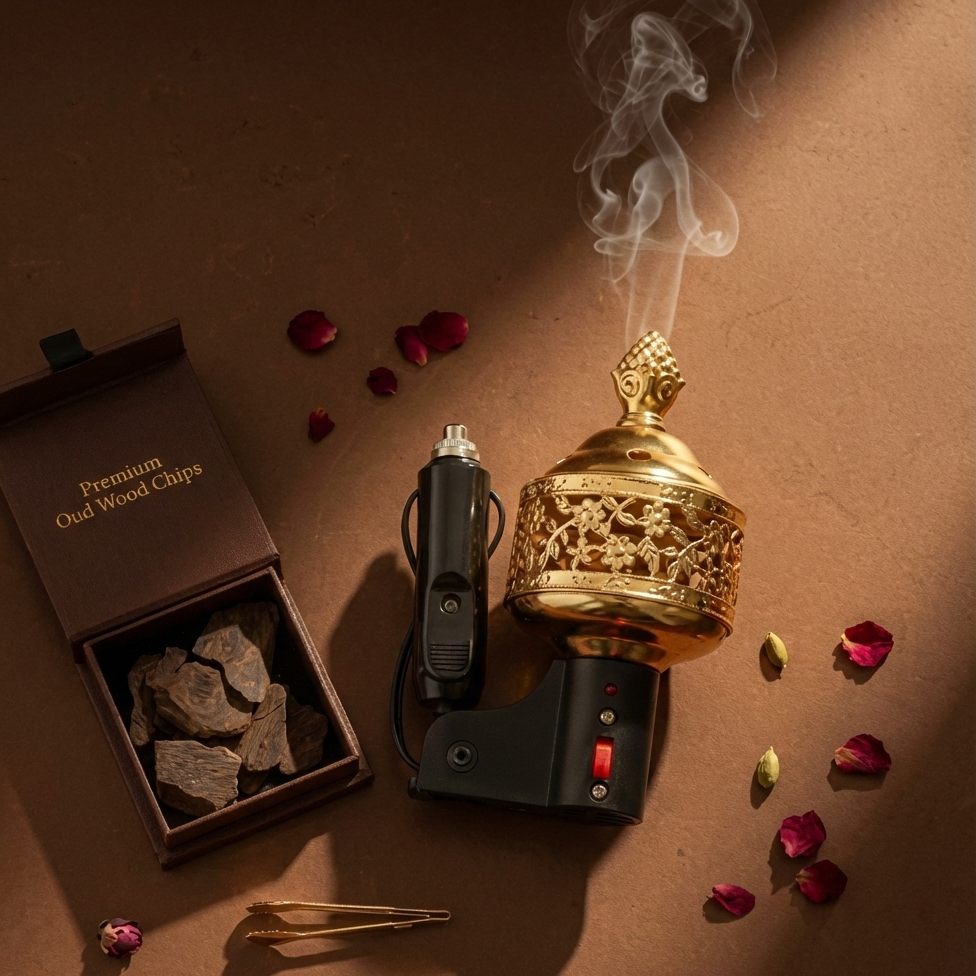 Car Electric Bakhoor Incense Burner