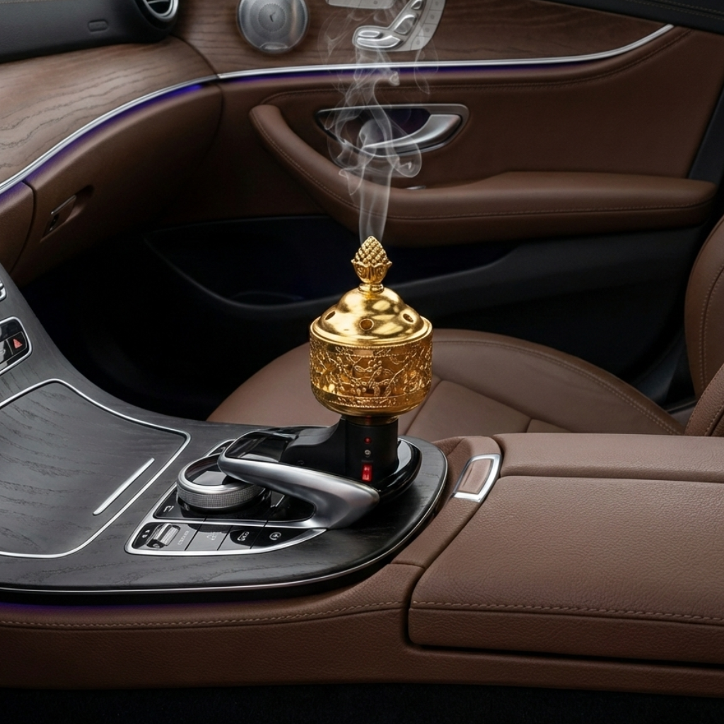 Car Electric Bakhoor Incense Burner