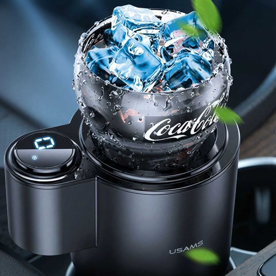 Digital Display Smart Car Heating Cooling Cup