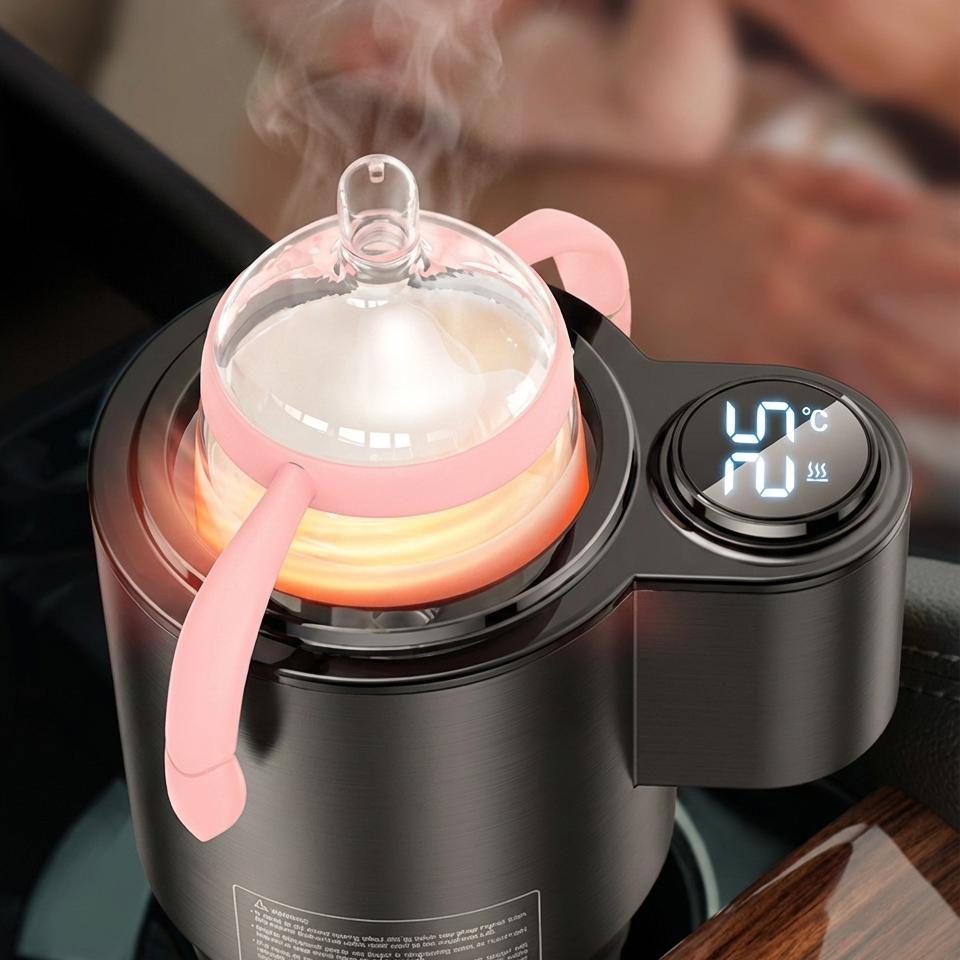 Digital Display Smart Car Heating Cooling Cup
